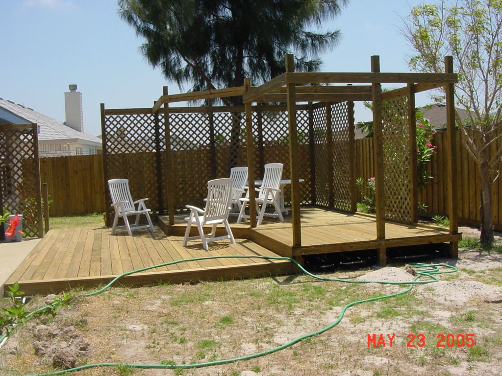 DECK LAYOUT, STRUCTURE, FRAMING